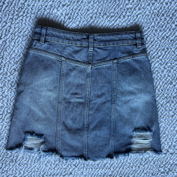 Free People Denim Skirt - Picture 2 of 3